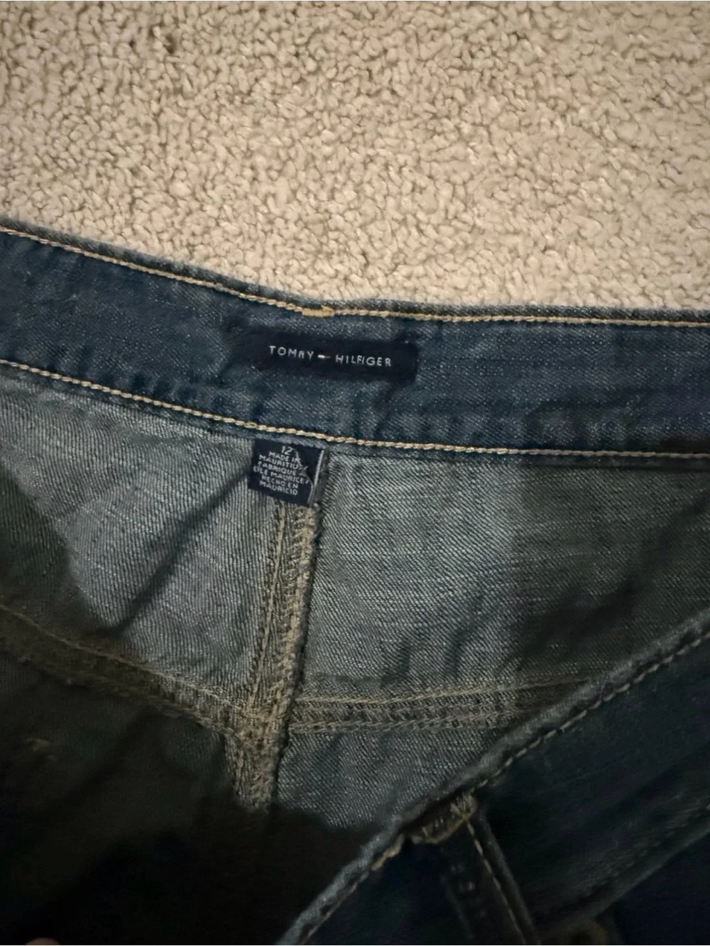 Tommy Hilfiger Women's Indigo Denim Shorts